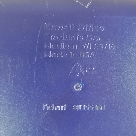 Spacemaker Pencil Box Blue & Gold Made In USA - Picture 4 of 16